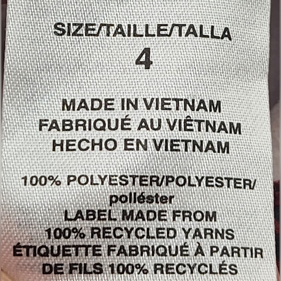 Adidas Boys Burgundy  Pullover Hoody Size 4 - Picture 8 of 11